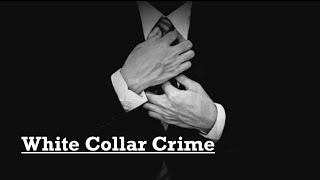 White Collar Crime Sociological Concept [upl. by Gibson98]