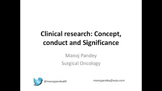 Clinical research Concept Conduct and Significance [upl. by Bellda]