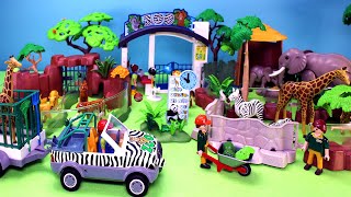 Playmobil Zoo Animals Playsets [upl. by Drofnelg]