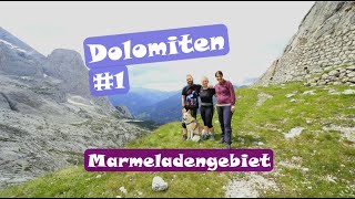 Dolomiten  Mount Marmolada  mit mireyaoutdoor DerSteve666 [upl. by Suoivatnod]