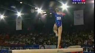 Sanne Wevers 2007 World Cup Glasgow EF BB [upl. by Ahsoyek]