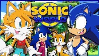 Sonic Meets Tailsko  Tails Plays Sonic World FT Sonica [upl. by Acinoj498]