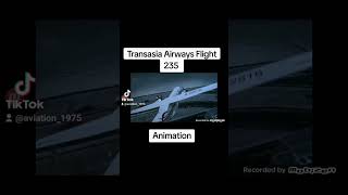 Plane Crash Animation Vs In Real Life [upl. by Arretahs]