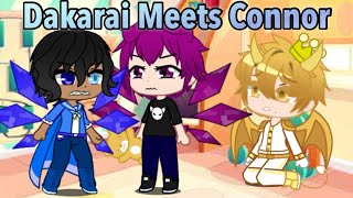 Dakarai Meets Connor  Gacha Club Skits [upl. by Scornik639]