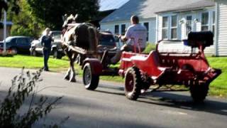 Horse Drawn Manure Spreader [upl. by Ciredor]