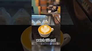 how to do latte art 201 fypシ゚ [upl. by Maribeth]