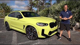 Is the 2022 BMW X4 M Competition a performance SUV worth the PRICE [upl. by Nauj]