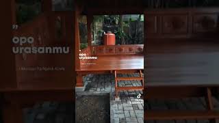 Gazebo jati 3x2 5m gazebo gazebojati love love dangdut furniture song lyrics [upl. by Haidadej481]