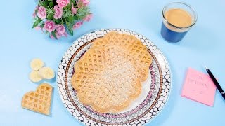 Schnelle vegane Waffeln [upl. by Aernda]