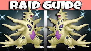 Mega Tyranitar Raid Counters Guide2024  Pokémon GO [upl. by Rochelle]