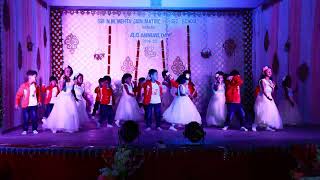 welcome english song dancemehta school annual day dancebeautiful performance for our 1st std kids [upl. by Westleigh105]