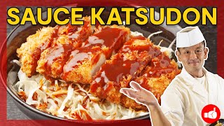 Japans BEST Katsudon  Crispy Pork Sauce Katsudon [upl. by Annal48]