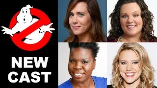 Ghostbusters Cast Melissa McCarthy Kristen Wiig Kate McKinnon amp Leslie Jones  Beyond The Trailer [upl. by Dib]