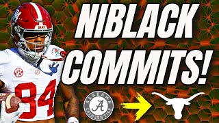 BREAKING Amari Niblack COMMITS to Texas [upl. by Juliet]