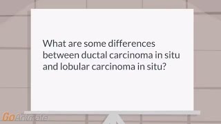 What is the difference between DCIS and LCIS [upl. by Azeria]