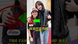 This fan saw Lisa and having pic with her🤩 lisa lalisa lisamanoban [upl. by Bettencourt]