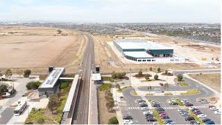 Tarneit Train Station Drone Video 360 Degree [upl. by Eeleimaj]