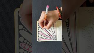 Colorful mandala art  Step by step mandala for beginners  Doodle mandala art shorts [upl. by Riay]