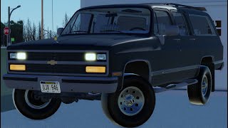 1989 Chevrolet Suburban Luxury POV Drive  Central Kansas Roleplay [upl. by Keyek]