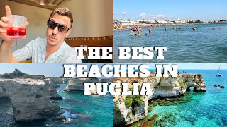 The 5 Best Beaches in Salento Southern Puglia [upl. by Arotahs]