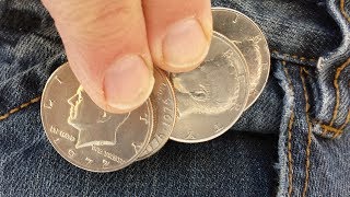 Coin Magic Tricks  MYSTERIOUS COINS TO POCKET MAGIC TRICK REVEALED [upl. by Grania]