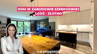 Dom w zabudowie szeregowej na sprzedaż  Łódź  Biuro Nieruchomości Łódź ciodnieruchomosci [upl. by Neumeyer]