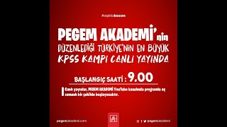 PEGEM AKADEMİ 2022 GENEL TEKRAR KAMPI ÖĞRETİM İLKE VE YÖNTEMLERİ1 25062022 [upl. by Loydie]