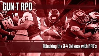 Attacking the 34 Defense with RPO’s [upl. by Atteynek]