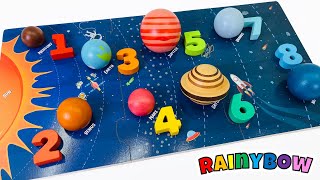 Explore the 8 Planets of our Solar System for Preschool Toddlers [upl. by Alexander]