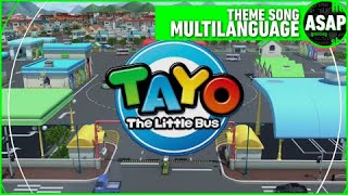 Tayo the Little Bus Theme Song  Multilanguage REDUX [upl. by Dmitri]