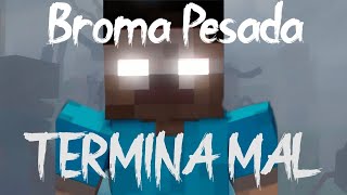 BROMA HEROBRINE A Streamers amp Subs TERMINA MAL Minecraft [upl. by Fabozzi]