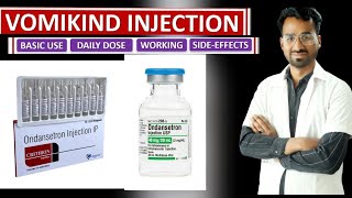 VOMIKIND INJECTION ONDENSETRON USES IN HINDI URDU [upl. by Adnim]