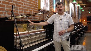 Schimmel K132 Upright Piano at Classic Pianos Portland [upl. by Qirat690]