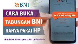 Cara buka rekening BNI Online [upl. by Macpherson]