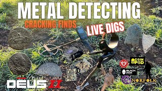 HOT SPOT WOW  METAL DETECTING UK  XP DEUS II Hits The Finds  NEW MAGNET PROGRAM [upl. by Alake]