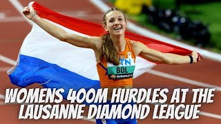 FemKe Bol Wins the Womens 400Metre Hurdles At The Lausanne Diamond League Meeting 2024 [upl. by Poliard]