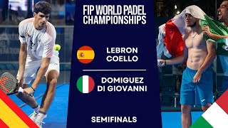 PURE QUALITY  LebronCoello VS DominguezDi Giovanni  WORLD PADEL CHAMPIONSHIPS 2024  Highlights [upl. by Carolann]