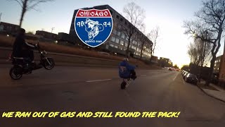 Mini Bike Wheelies Around the City [upl. by Niawat72]