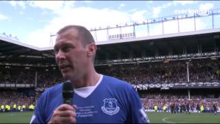 Duncan Fergusons Emotional OnPitch Interview [upl. by Ellocin277]