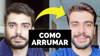 COMO ARRUMAR CABELO MASCULINO  CABELO CAPACETE HOMEM  ALEX CURSINO [upl. by Masao]