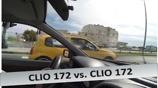 Clio 172 vs Clio 172 Yellow 178hp Black 1708hp [upl. by Delphina]