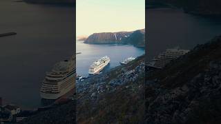 Aussicht von der Nordkapptreppe auf Honningsvåg 🇳🇴 😍✨ [upl. by Ramgad37]