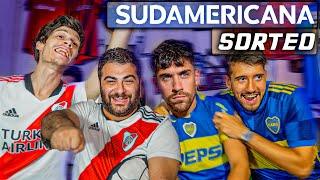 REACCIONES a SORTEO de la COPA SUDAMERICANA 2024 [upl. by Selym]