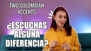 Two Colombian Accents 👂 Bogotá and Medellín  A comparison [upl. by Nalniuq]