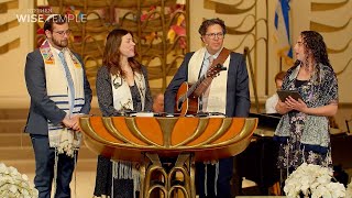 Stephen Wise Temple Shabbat Shirah Hashkiveinu [upl. by Fanya]