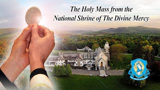 Wed Nov 20  Holy Catholic Mass from the National Shrine of The Divine Mercy [upl. by Scornik]