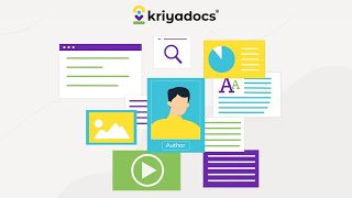 kriyadocs  Simplify publishing workflows from authoring to distribution [upl. by Ahsied369]