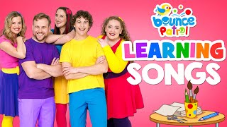 Learning Songs for Toddlers  Alphabet Counting Colors Animals [upl. by Sitoiganap520]