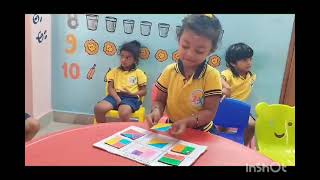 Pattern matching Brain development activity by Nursery B MyChhotaSchoolMiyapur [upl. by Thia]