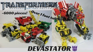 Lego Transformers Revenge of the Fallen DEVASTATOR [upl. by Ehsom]